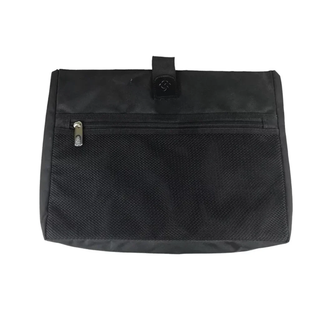 Samsonite Unisex Black Outer Pockets Hook And Loop Laptop Sleeve Case